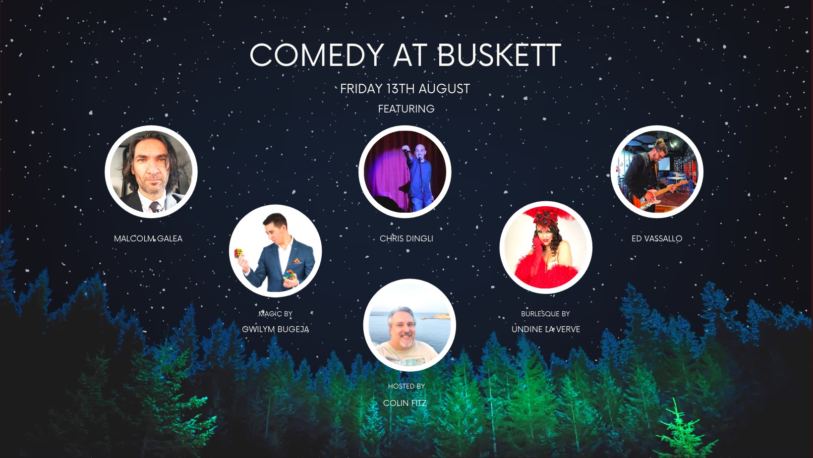 Comedy at Buskett Malta