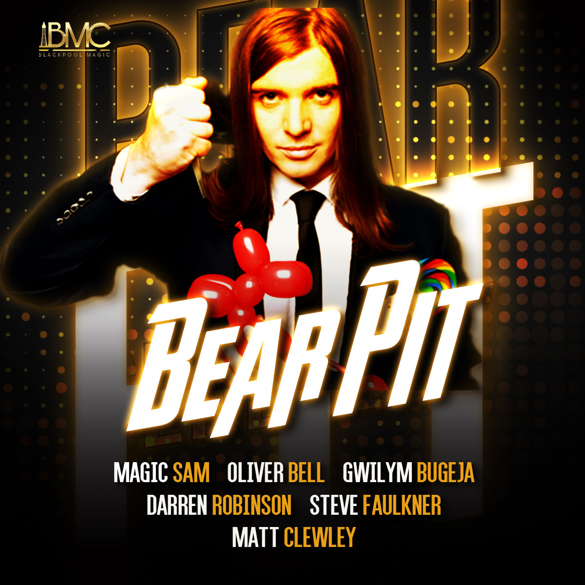 Blackpool Magic Convention Bear Pit Poster